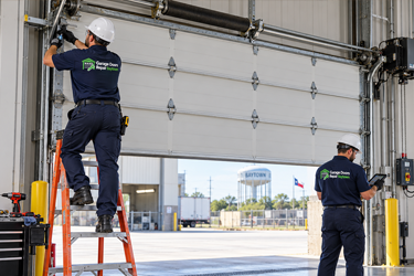 Commercial overhead garage door service
