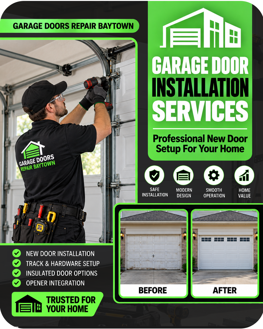 garage door repair technician