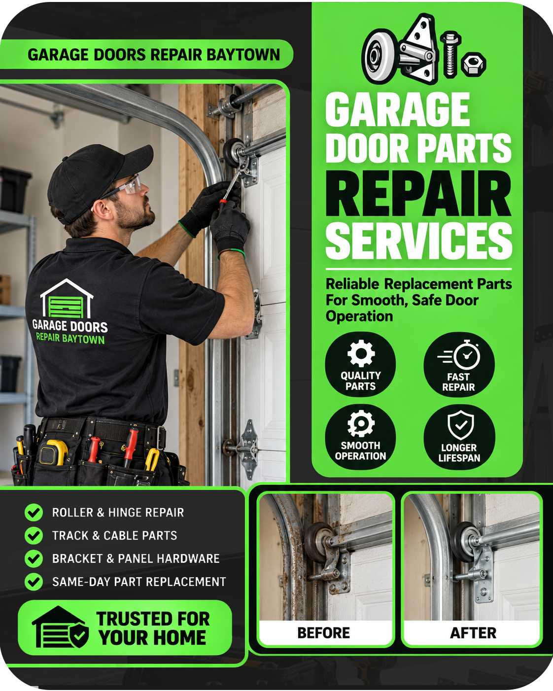 garage door repair technician