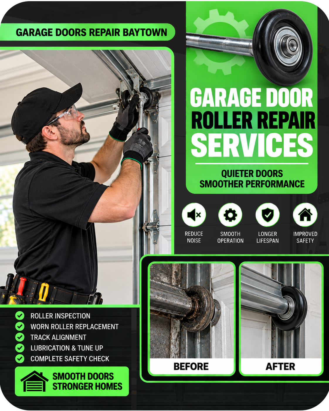 garage door repair technician