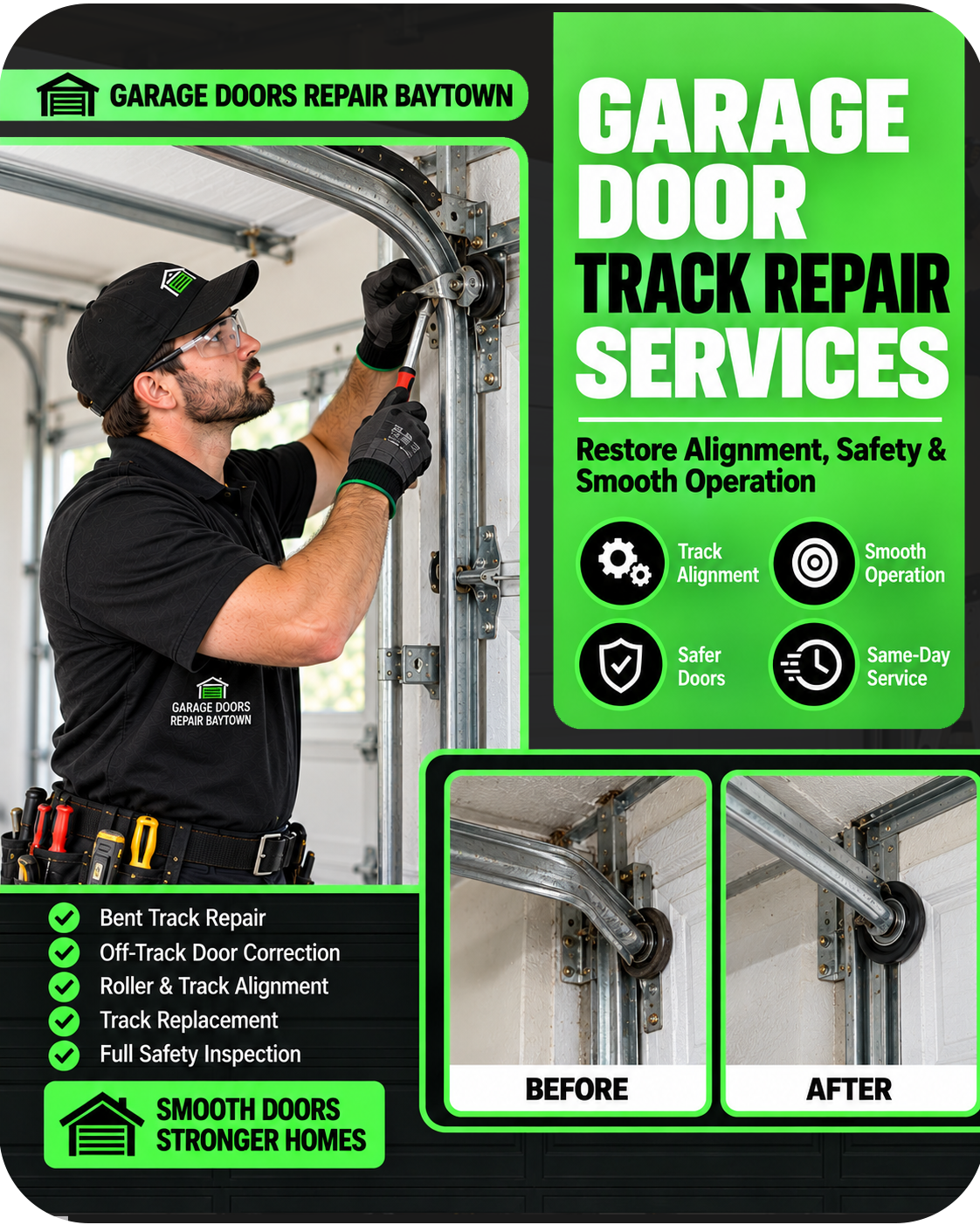 repair & installation garage door repair technician